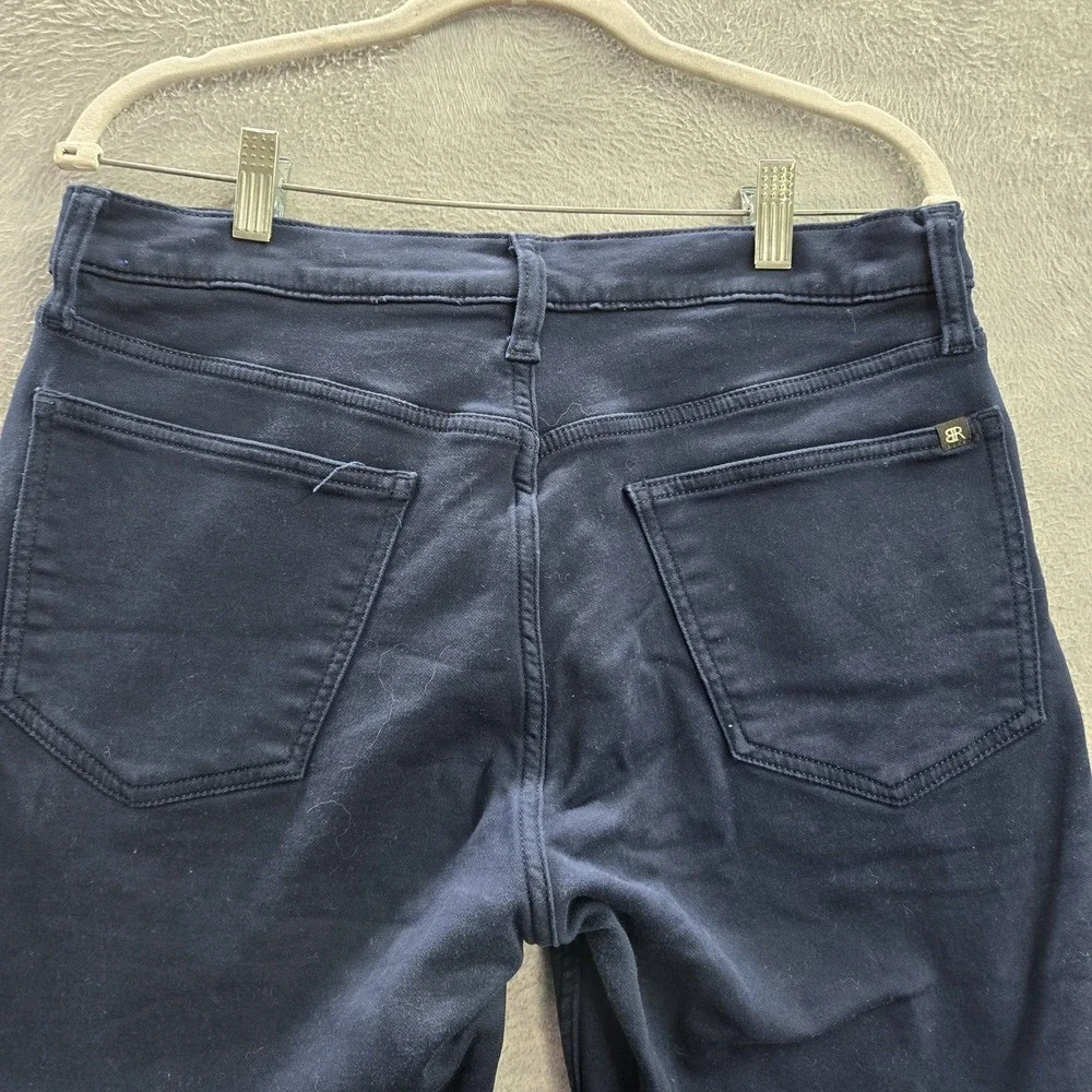 Banana Republic Men Pants 32X32‎ Blue Jeans Denim Logo Cotton Spandex Pockets